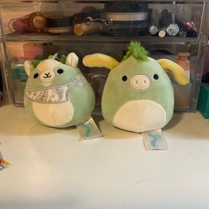 Palmer and Juniper squishmallow clips